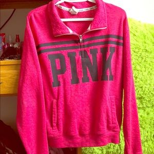 Pink VS vip up sweater